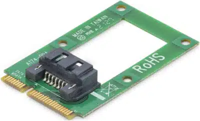 StarTech.com Adaptador mSATA a SATA para Disco Duro o SSD - Tarjeta Convertidora Mini SATA a SATA - Imagen 2