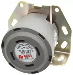 Alarma de Reversa Vehicular y Sirena de Evacuación, 12-48 Vcc, 107 dB Alarma de Reversa Vehicular y Sirena de Evacuación, 12-48 Vcc, 107 dB - Imagen 1
