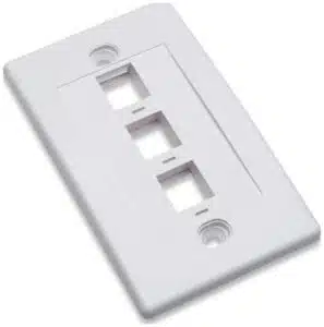 Intellinet 163309 placa de pared o cubierta de interruptor Blanco - Imagen 3