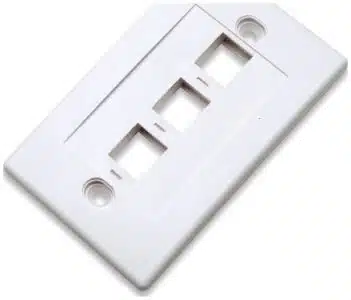 Intellinet 163309 placa de pared o cubierta de interruptor Blanco - Imagen 4