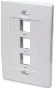 Intellinet 163309 placa de pared o cubierta de interruptor Blanco - Imagen 2