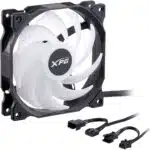 VENTILADOR ADATA XPG VENTO R 120MM ARGB 4 PIN PWM 1600RPM NEGRO VENTOR120ARGBPWM3C BKCWW - Imagen 4