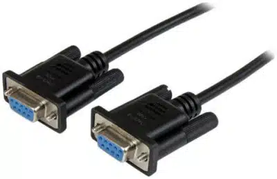 StarTech.com SCNM9FF2MBK cable serial Negro 2 m DB-9