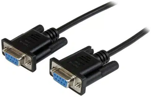 25395767-7656 StarTech.com SCNM9FF2MBK cable serial Negro 2 m DB-9 - Imagen 1