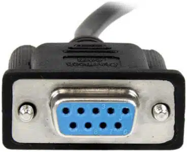 StarTech.com SCNM9FF2MBK cable serial Negro 2 m DB-9 - Imagen 4