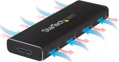 StarTech.com Adaptador SSD M.2 a USB 3.0 UASP con Gabinete Protector - Convertidor NGFF de Unidad SSD - Imagen 4