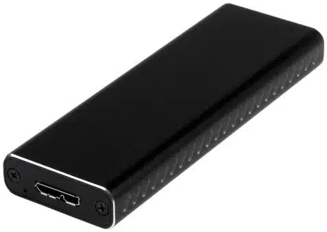 26098245_9252762191 StarTech.com Adaptador SSD M.2 a USB 3.0 UASP con Gabinete Protector - Convertidor NGFF de Unidad SSD - Imagen 1