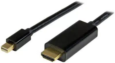 StarTech.com Cable Convertidor Mini DisplayPort a HDMI de 1m - Color Negro - Ultra HD 4K