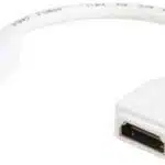 StarTech.com Adaptador HDMI a Mini DVI - Hembra HDMI -Macho Mini DVI- Para Macbook iMac - Blanco