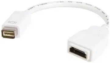 2711512-startech.com_ StarTech.com Adaptador HDMI a Mini DVI - Hembra HDMI -Macho Mini DVI- Para Macbook iMac - Blanco - Imagen 1