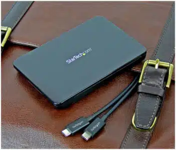 StarTech.com Gabinete USB 3.1 (10 Gbps) sin herramientas para DD/SSD SATA de 2,5" - Gabinete USB-C - Imagen 3
