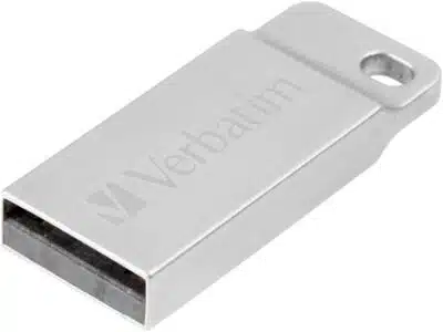 Memoria USB VERBATIM Metal Flash 32 GB - Plata - Imagen 2