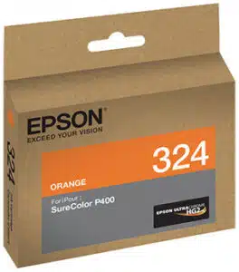 Tinta Epson SC-P400 14ml Color Naranja - Imagen 2