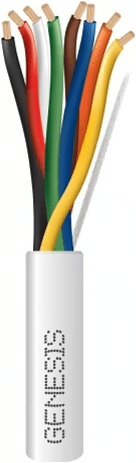 Carrete de 305 Metros (1000 Pies) / Cable de Cobre / 8 x 18 AWG / Plenum / Para Interior / Color Blanco / Para Aplicaciones de Alarmas de Intrusión/Control de Acceso/ Automatización / Interfonos y Tv Porteros Carrete de 305 Metros (1000 Pies) / Cable de Cobre / 8 x 18 AWG / Plenum / Para Interior / Color Blanco / Para Aplicaciones de Alarmas de Intrusión/Control de Acceso/ Automatización / Interfonos y Tv Porteros - Imagen 1