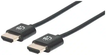 33452604_4293384554 Manhattan Cable HDMI super delgado de alta velocidad con Ethernet - Imagen 1