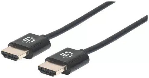 33452619_5383894468 Manhattan Cable HDMI súper delgado de alta velocidad con Ethernet - Imagen 1