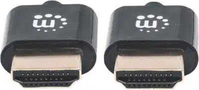 Manhattan Cable HDMI súper delgado de alta velocidad con Ethernet - Imagen 4