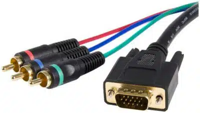 StarTech.com Cable Multiconector Adaptador de 91cm VGA HD15 a Video por Componentes - Macho a Macho - Imagen 2