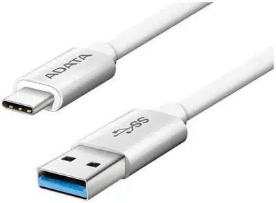 ADATA USB-C - USB 3.0, 1m cable USB USB 3.2 Gen 1 (3.1 Gen 1) USB C USB A 5 Gbit/s Blanco - Imagen 3