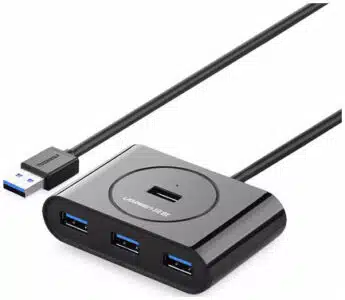 Ugreen 20291 nodo concentrador Negro