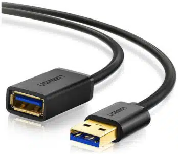 Ugreen 10373 cable USB USB 3.2 Gen 1 (3.1 Gen 1) 2 m USB A Negro