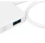StarTech.com Concentrador Hub USB 3.0 USB-C a 2 Puertos USB-A con Entrega de Potencia - Adaptador USB Tipo C a USB A - Blanco