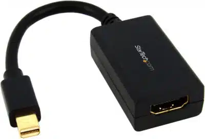 StarTech.com Adaptador Mini DisplayPort a HDMI - 1080p - Monitor/Pantalla/TV Mini DP a HDMI - Dongle Convertidor de Video Pasivo mDP 1.2 a HDMI - La Versión Mejorada es MDP2HDEC - Imagen 2