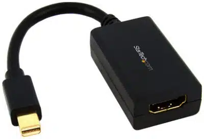 StarTech.com Adaptador Mini DisplayPort a HDMI - 1080p - Monitor/Pantalla/TV Mini DP a HDMI - Dongle Convertidor de Video Pasivo mDP 1.2 a HDMI - La Versión Mejorada es MDP2HDEC