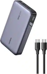 Ugreen 25188 batería externa 20000 mAh Gris - Imagen 3