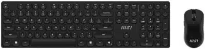 MSI FORGE K210 WIRELESS COMBO teclado Ratón incluido Hogar / Oficina USB Negro - Imagen 2