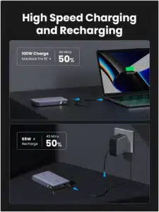 Ugreen 25188 batería externa 20000 mAh Gris - Imagen 5