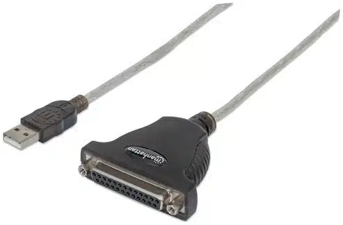 4548205_6781340665-1 Manhattan Convertidor para Impresora de USB Full-Speed a Paralelo DB25 - Imagen 1