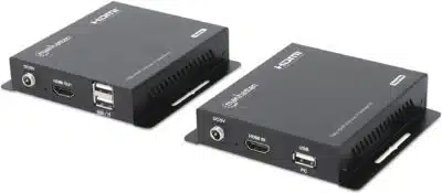 Extensor Video Manhattan HDMI KVM 120M via Cat6 1080p - Imagen 2