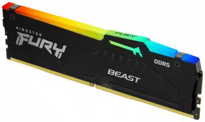 Kingston Technology FURY Beast RGB módulo de memoria 32 GB 1 x 32 GB DDR5 5600 MT/s 288-pin DIMM