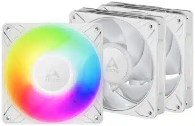 ARCTIC Freezer P12 Pro A-RGB (White) - 3 Pack Gabinete de la computadora Ventilador 12 cm Blanco 3 pieza(s)