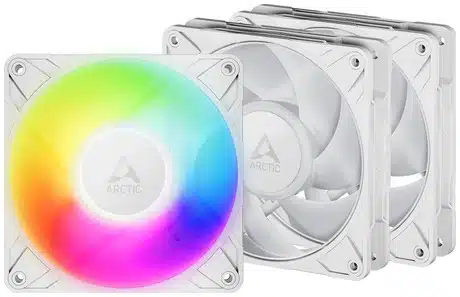 4b4f6816906cd74afd7c9ae5b7b5d8c247b16770 ARCTIC Freezer P12 Pro A-RGB (White) - 3 Pack Gabinete de la computadora Ventilador 12 cm Blanco 3 pieza(s) - Imagen 1