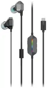Lenovo Legion E510 Audífonos Alámbrico Intra auditivo Juego USB Tipo C Gris - Imagen 2