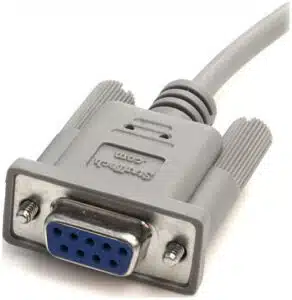 StarTech.com Cable de Módem Nulo de Serie Cruzado 3m Null RS232 Serial - 2x Hembra DB9 - Gris - Imagen 3