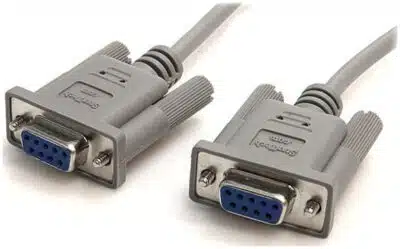 StarTech.com Cable de Módem Nulo de Serie Cruzado 3m Null RS232 Serial - 2x Hembra DB9 - Gris - Imagen 2