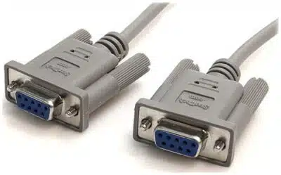 StarTech.com Cable de Módem Nulo de Serie Cruzado 3m Null RS232 Serial - 2x Hembra DB9 - Gris