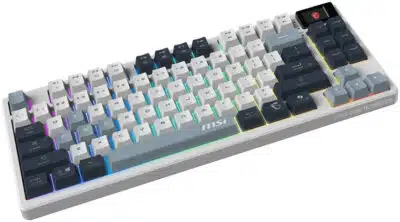 Teclado Gamer MSI Forge GK600 TKL Wireless Sky LED RGB Mecánico - Imagen 3