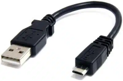 StarTech.com Cable Adaptador de 15cm USB A Macho a Micro USB B Macho para Teléfono Celular Carga y Datos - Imagen 2