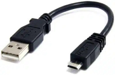 StarTech.com Cable Adaptador de 15cm USB A Macho a Micro USB B Macho para Teléfono Celular Carga y Datos