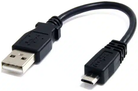 5818523_2881970163 StarTech.com Cable Adaptador de 15cm USB A Macho a Micro USB B Macho para Teléfono Celular Carga y Datos - Imagen 1