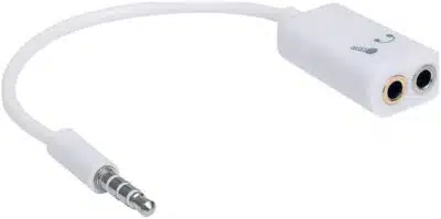 Manhattan Adaptador Audio Estéreo 3.5 mm 2 a1 para Micrófono Y Audífonos - Imagen 3