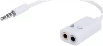 Manhattan Adaptador Audio Estéreo 3.5 mm 2 a1 para Micrófono Y Audífonos - Imagen 2