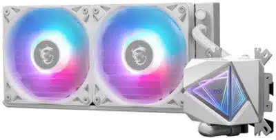 MSI MAG Coreliquid I240 Procesador Kit de enfriamiento líquido 12 cm Blanco 1 pieza(s)
