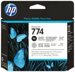 Cabezal HP LF 774 Negro Fotográfico - Gris Claro