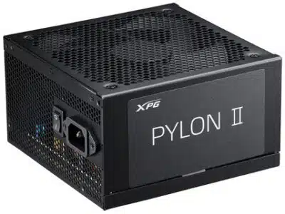 FUENTE DE PODER XPG PYLONII 650W ATX3.1 NO MODULAR 12V 2X6 80 PLUS BRONCE NEGRO PYLONII650B BKCUS