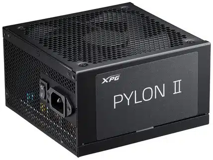 5adb0bd484e5b459a632728a815d7c832c9a28e7 FUENTE DE PODER XPG PYLONII 650W ATX3.1 NO MODULAR 12V 2X6 80 PLUS BRONCE NEGRO PYLONII650B BKCUS - Imagen 1